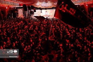 عزاداری شب پنجم محرم در هیئت ثارالله زنجان