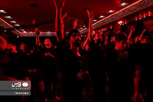 عزاداری شب پنجم محرم در هیئت ثارالله زنجان