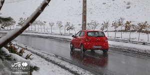 بارش برف تهران
