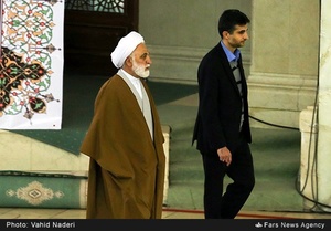 حجت‌الاسلام والسلمین غلامحسین محسنی‌اژه‌ای در نماز جمعه تهران 