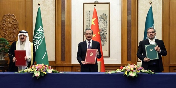 توافق ایران و عربستان سعودی با میانجیگری چین