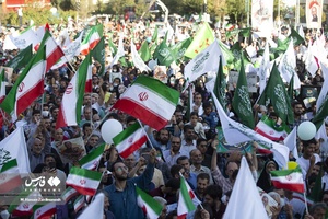 جشن میلاد پیامبر (ص) در میدان ولیعصر(عج)