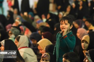 حضور دهه نودی ها در جشن شام ولادت امام زمان (عج)در حرم مطهر عبدالعظیم حسنی (ع)