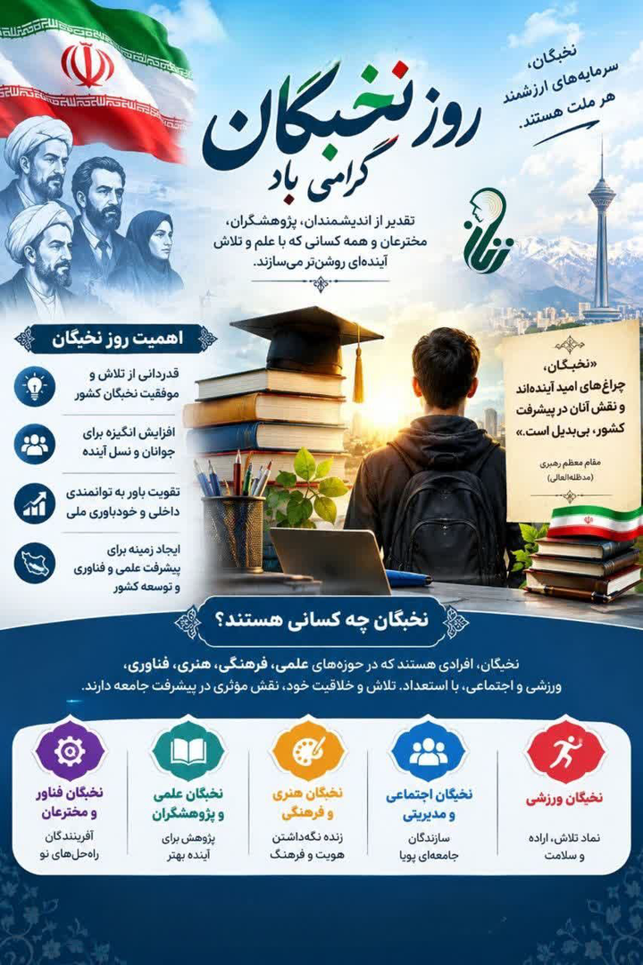 روز نخبگان؛ تجلیل از اندیشه‌هایی که آینده را می‌سازند