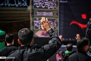 عزاداری مردم ایلام در روز تاسوعای حسینی