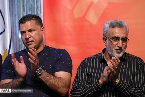   حسین فرکی سرمربی سابق سایپا و علی دایی  سرمربی جدید تیم فوتبال سایپا