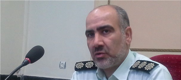 سرهنگ حسین کهیایی، نیروی انتظامی، نشست خبری، آبادان