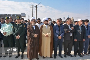 تشییع باشکوه پیکر شهید مدافع امنیت «ایوب رومیانی»