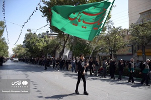 کاروان بزرگ عزای علی بن موسی الرضا در اراک