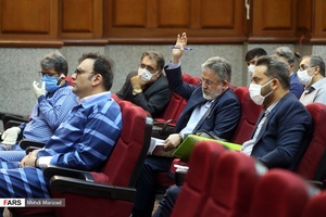 سید مهدی کریمی فارسی وکیل محمد امامی متهم ردیف اول به تحصیل مال از طریق نامشروع
