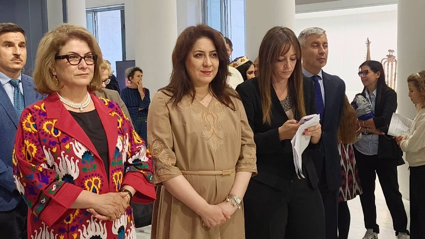 نمایش میراث تمدنی تاجیکستان در قلب رم با ۸۰ اثر تاریخی + تصاویر