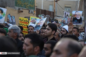 تشییع پیکر «حاج قاسم سلیمانی» در اهواز