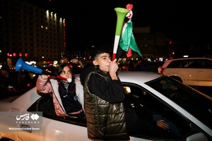 جشن صعود تیم ملی فوتبال به جام جهانی