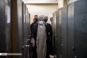 بازدید حجت الاسلام والمسلمین منتظری، دادستان کل کشور از شورای حل اختلاف منطقه 10