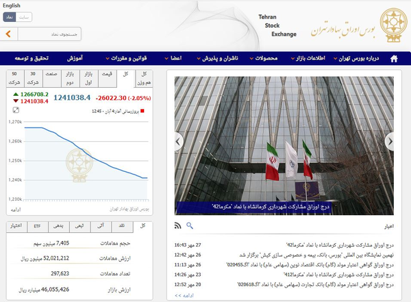 بورس تهران