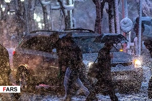 بارش برف در پایتخت-۲