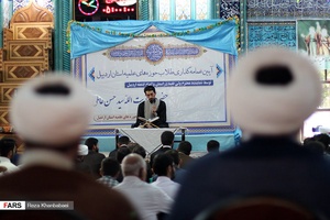 آیین عمامه گذاری طلاب حوزه های علمیه استان اردبیل