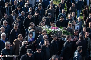 مراسم تشییع پیکر دانایی فر