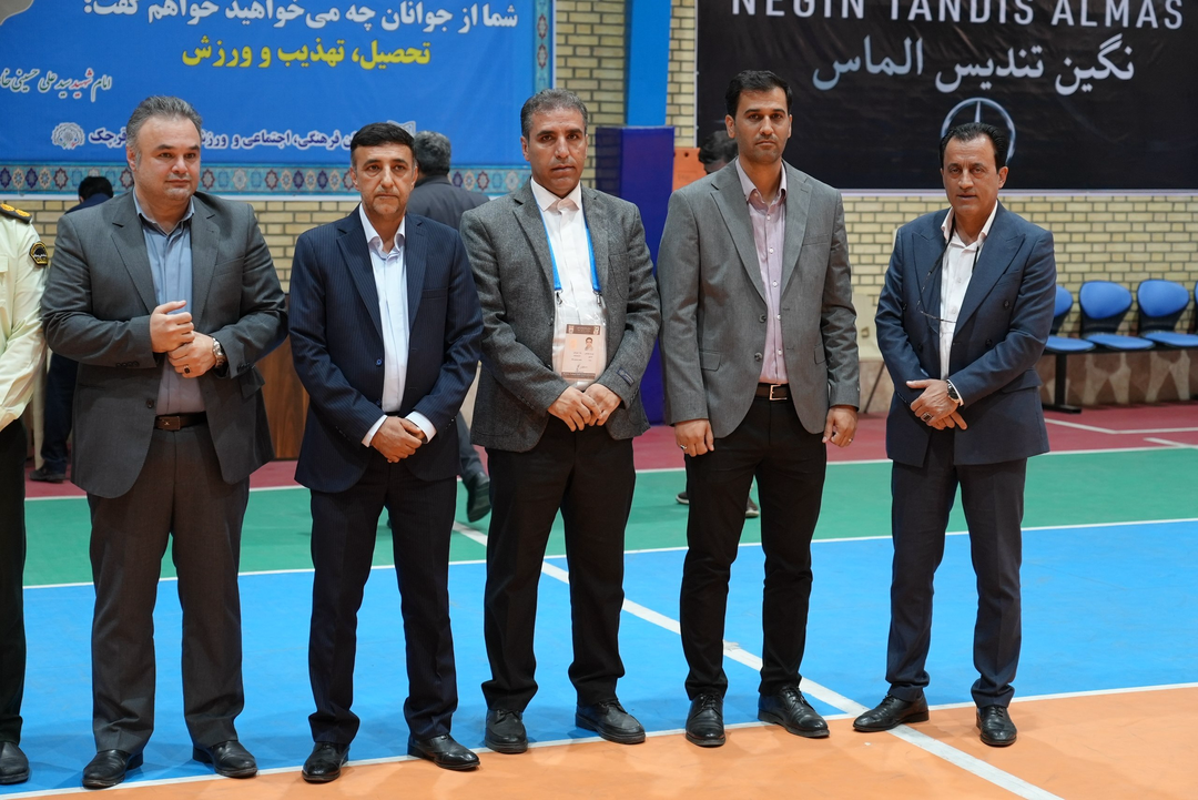 گزارش تصویری/  تساوی یک بریک نگین تندیس قرچک و فولاد زرند ایرانیان
