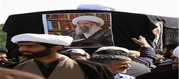 تشییع پیکر آیت‌الله مسلم ملکوتی در قم