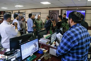 بازدید فرمانده یگان ویژه ناجا از خبرگزاری فارس