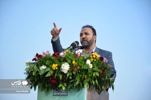 تشییع باشکوه پیکر شهید مدافع امنیت «ایوب رومیانی»