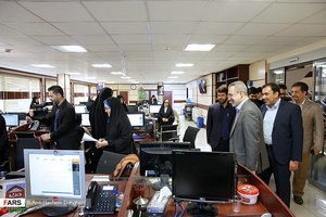 بازدید سیدمحمد بطحایی وزیر آموزش و پرورش از تحریریه خبرگزاری فارس