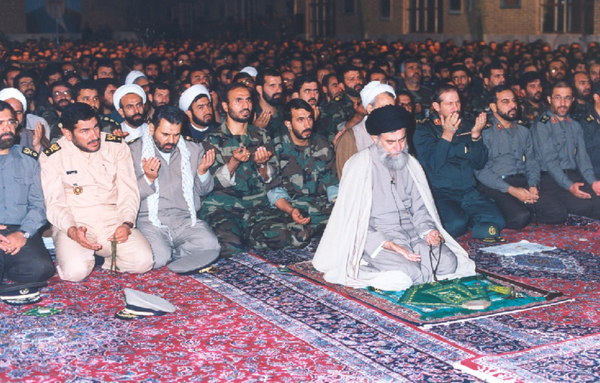 یادگاری لشکر ۱۰ سیدالشهدا از رهبر شهید
