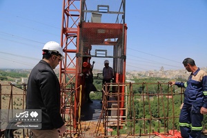 عملیات احداث دومین پل بلند کشور به روایت تصویر