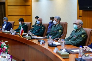 جلسه وزرای دفاع ایران و تاجیکستان