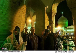 مراسم شب قدر در حرم حضرت عبد العظیم حسنی(ع)-2