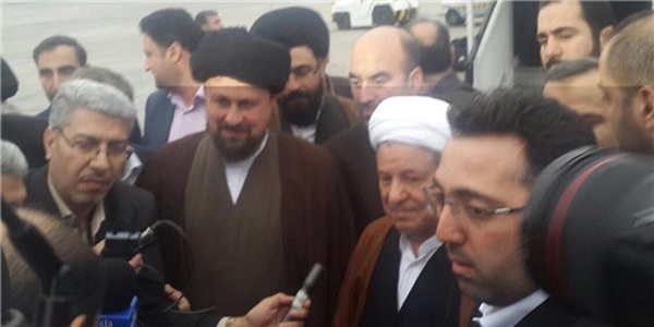 هاشمی رفسنجانی و حسن خمینی