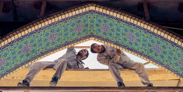 کاشی کاری صحن عقیله