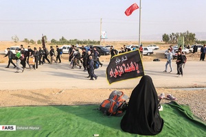 پس آنگه اربعین دیگر آور/ گزارش تصویری کاروان اربعین حسینی در مرز مهران