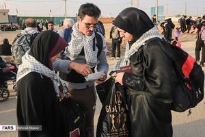 پس آنگه اربعین دیگر آور/ گزارش تصویری کاروان اربعین حسینی در مرز مهران