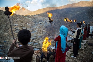 جشن نوروزی روستای پالنگان