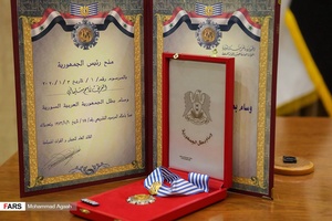 مراسم استقبال از«وزیر دفاع سوریه»