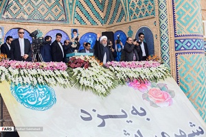 حضور رئیس‌جمهور در یزد