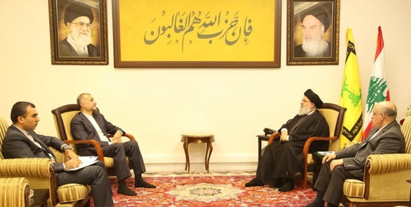 امیرعبداللهیان و نصرالله