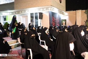 مراسم عزاداری حسینی در مجموعه فرهنگی ۱۵ خرداد