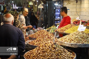 حال و هوای بازار قزوین در آستانه نوروز