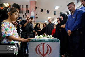 مراسم استقبال از شهدای «دفاع مقدس» در شیراز
