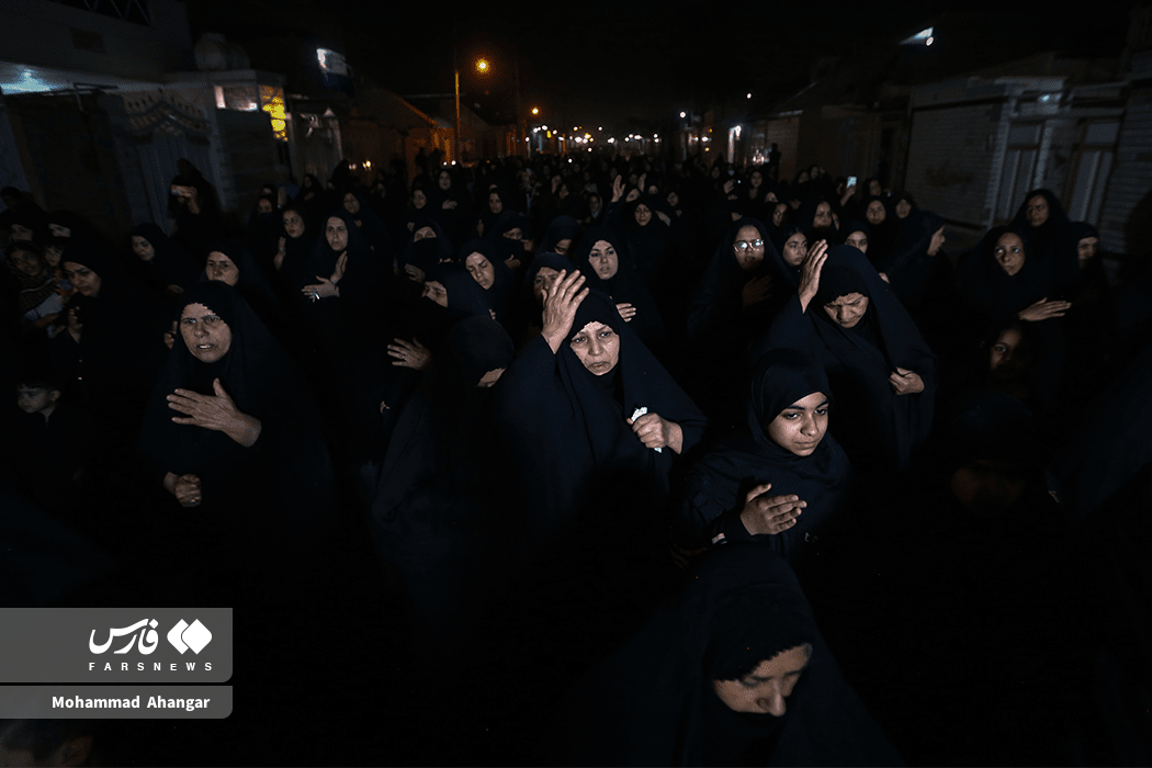 تشییع نمادین پیکر حضرت زهرا(س)- شهرستان کارون