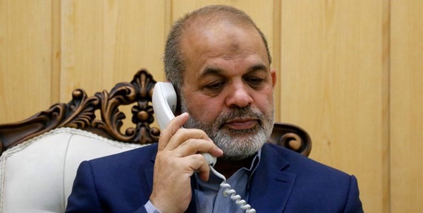 احمد وحیدی تماس