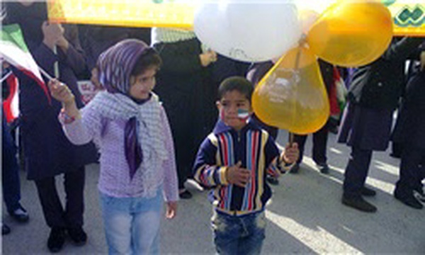 راهپیمایی دانش آموزان