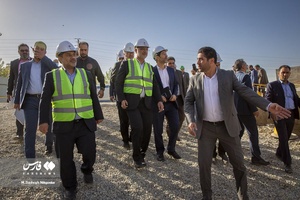 علیرضا زاکانی شهردار تهران در مراسم تفاهم نامه ساخت خط ۱۰ مترو تهران