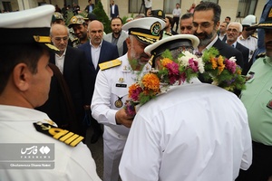 تجلیل از پرسنل و خانواده مازندرانی ناو گروه ۸۶ نیروی دریایی ارتش در نوشهر 
