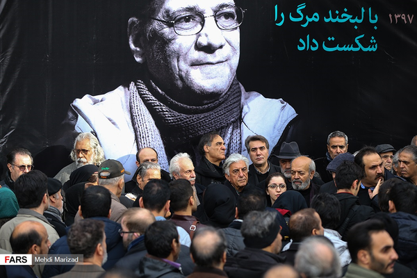 تشییع پیکر حسین محب اهری