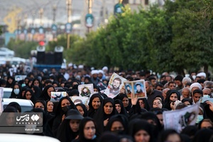 برگزاری مراسم استقبال از پیکر سردار شهید اسماعیل لجم اورک در ایذه