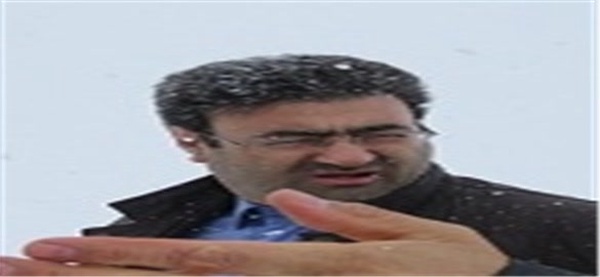اردبیل - بارش برف در خلخال